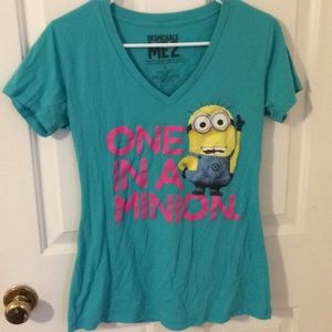 Despicable me 2 juniors shirt Size L
